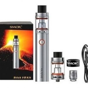 Vaporizador Stick V8 Vape Color Gris + 180